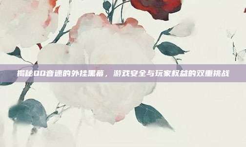揭秘QQ音速的外挂黑幕，游戏安全与玩家权益的双重挑战