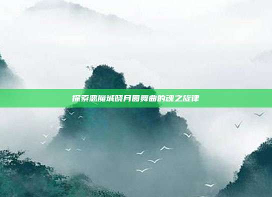 探索恶魔城晓月圆舞曲的魂之旋律