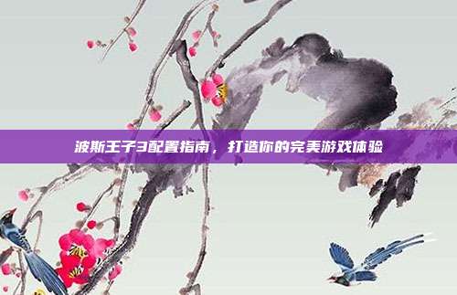 波斯王子3配置指南，打造你的完美游戏体验