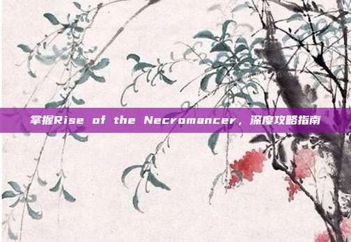 掌握Rise of the Necromancer，深度攻略指南