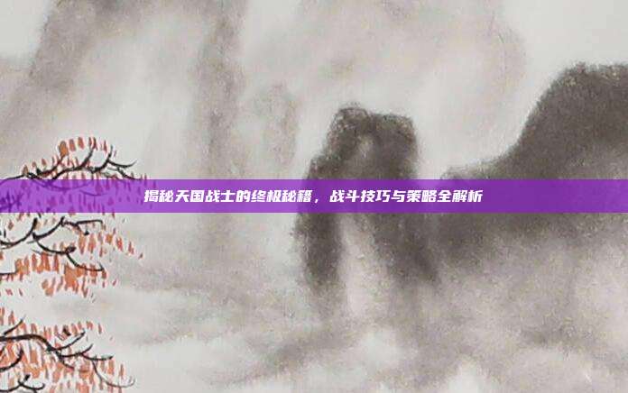 揭秘天国战士的终极秘籍，战斗技巧与策略全解析