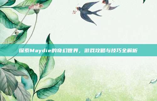 探索Maydie的奇幻世界,游戏攻略与技巧全解析