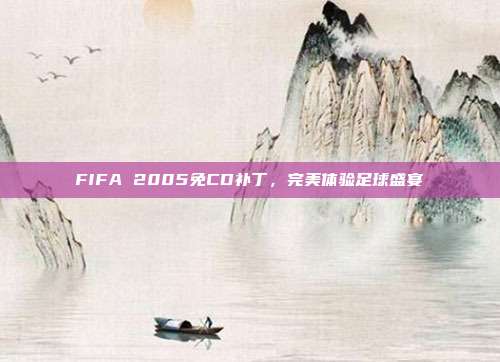 FIFA 2005免CD补丁,完美体验足球盛宴