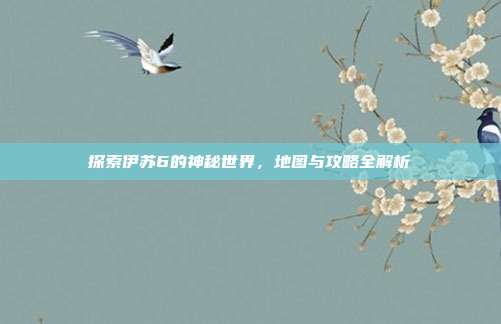 探索伊苏6的神秘世界,地图与攻略全解析