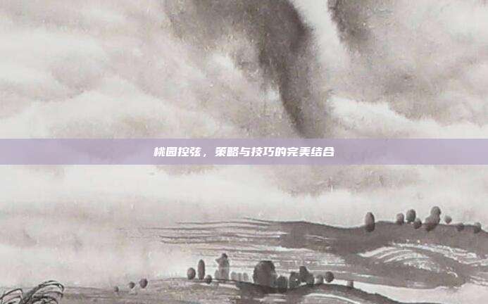 桃园控弦，策略与技巧的完美结合