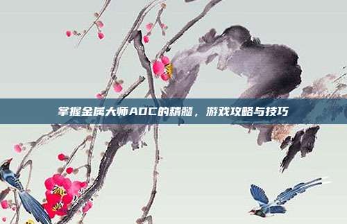 掌握金属大师ADC的精髓,游戏攻略与技巧