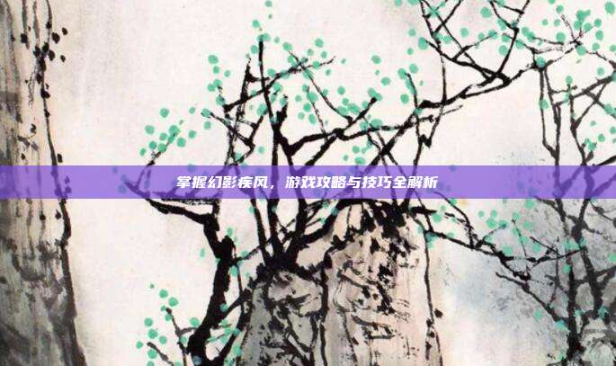掌握幻影疾风，游戏攻略与技巧全解析