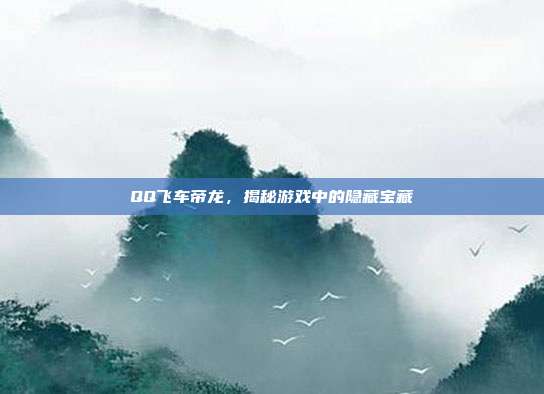 QQ飞车帝龙，揭秘游戏中的隐藏宝藏