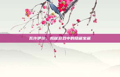 瓦许伊尔,揭秘游戏中的隐藏宝藏