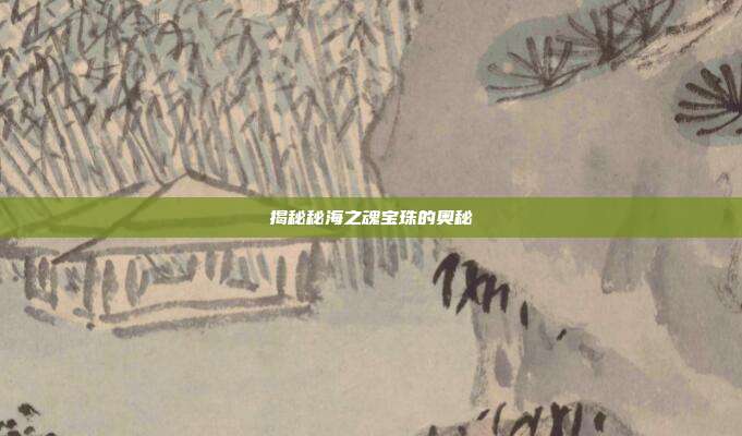 揭秘秘海之魂宝珠的奥秘