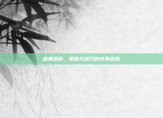 迷雾塔防,策略与技巧的完美结合