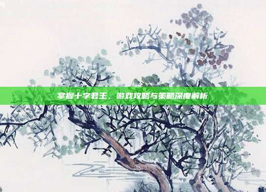 掌握十字君王,游戏攻略与策略深度解析