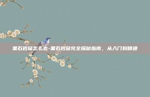 黑石岩窟怎么去-黑石岩窟完全探秘指南，从入门到精通