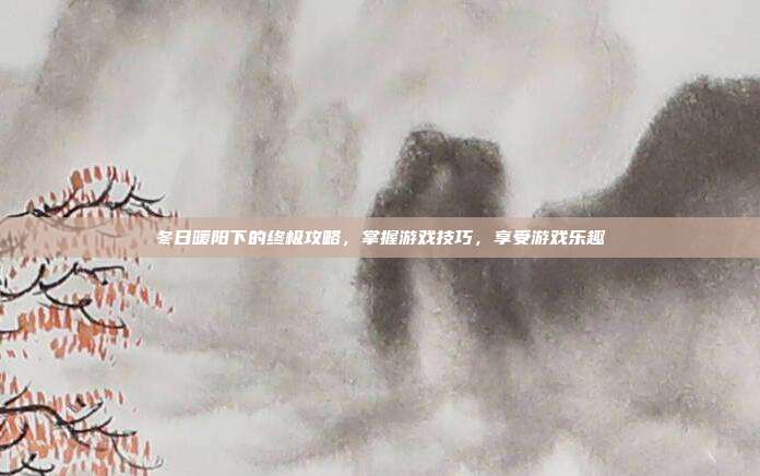 冬日暖阳下的终极攻略，掌握游戏技巧，享受游戏乐趣