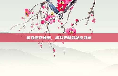 体验服转换器，游戏更新的秘密武器