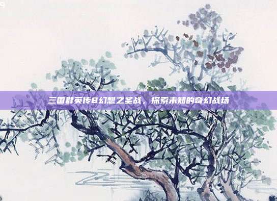 三国群英传8幻想之圣战,探索未知的奇幻战场