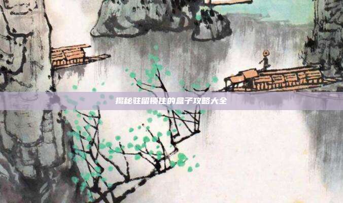 揭秘驻留锁住的盒子攻略大全