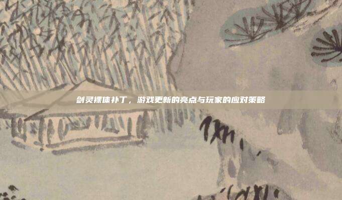剑灵裸体补丁,游戏更新的亮点与玩家的应对策略