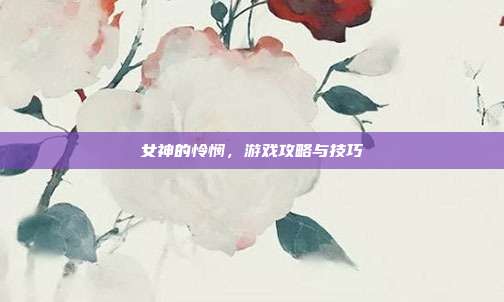 女神的怜悯，游戏攻略与技巧