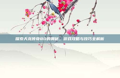 探索天龙传奇80的奥秘,游戏攻略与技巧全解析