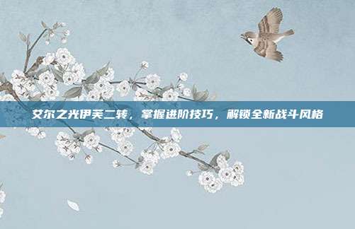 艾尔之光伊芙二转,掌握进阶技巧,解锁全新战斗风格