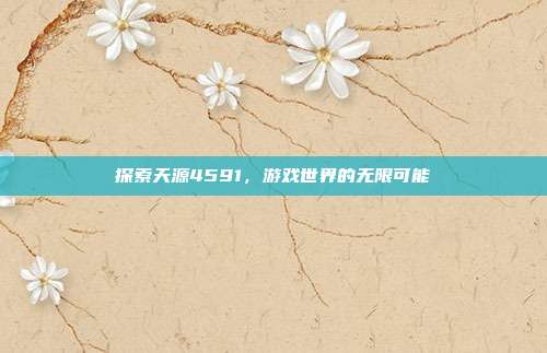 探索天源4591,游戏世界的无限可能