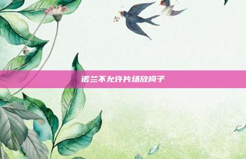 诺兰不允许片场放椅子