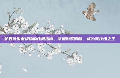 炉石传说老板娘的终极指南,掌握游戏精髓,成为竞技场之王