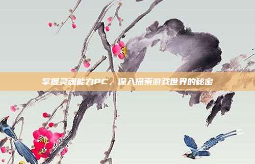 掌握灵魂能力PC,深入探索游戏世界的秘密