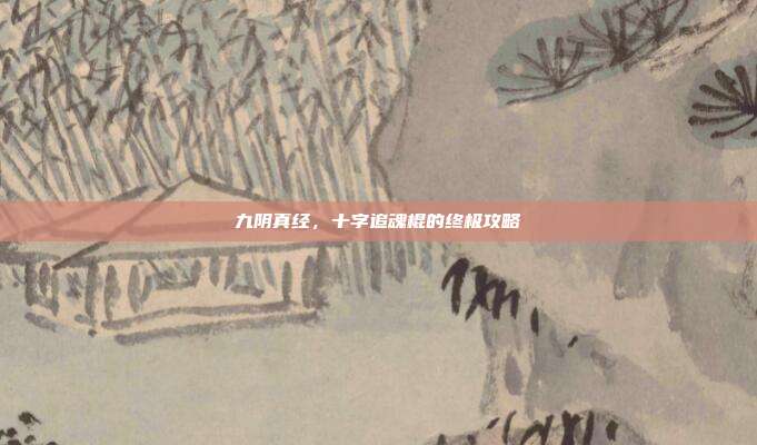 九阴真经,十字追魂棍的终极攻略