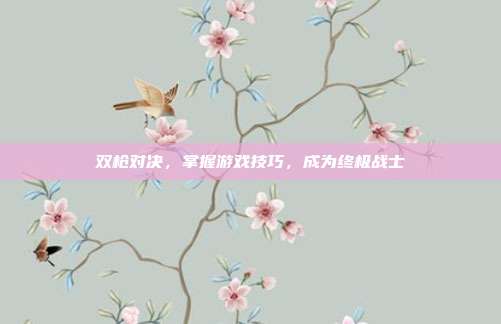 双枪对决,掌握游戏技巧,成为终极战士