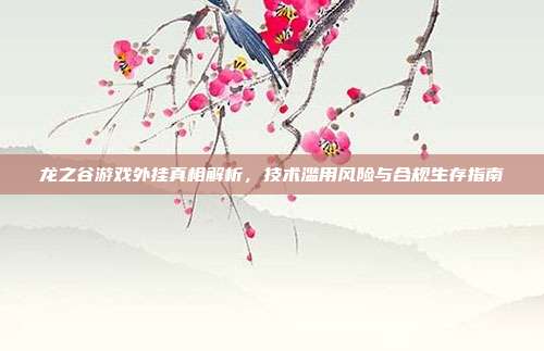 龙之谷游戏外挂真相解析，技术滥用风险与合规生存指南