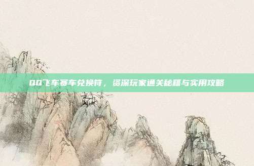 QQ飞车赛车兑换符,资深玩家通关秘籍与实用攻略