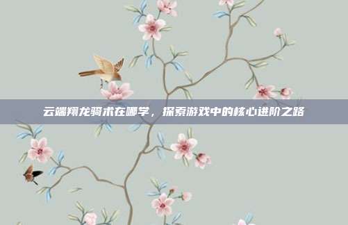 云端翔龙骑术在哪学,探索游戏中的核心进阶之路