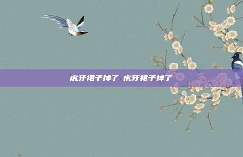 虎牙裙子掉了-虎牙裙子掉了