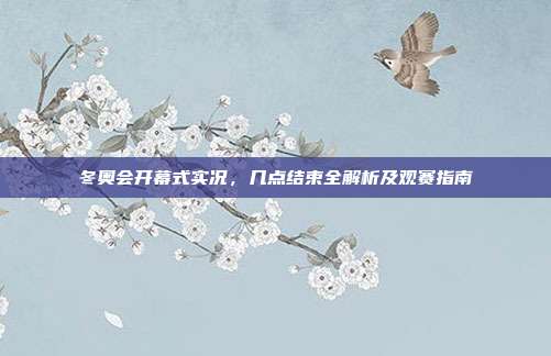 冬奥会开幕式实况，几点结束全解析及观赛指南