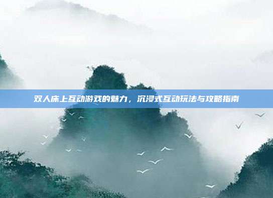 双人床上互动游戏的魅力,沉浸式互动玩法与攻略指南