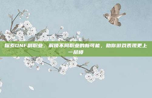 探索DNF副职业,解锁不同职业的新可能,助你游戏表现更上一层楼