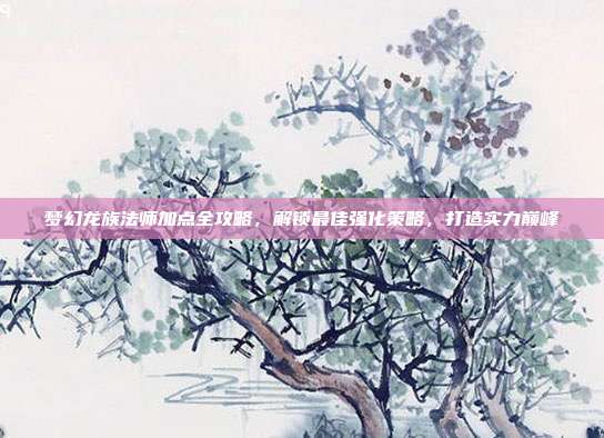梦幻龙族法师加点全攻略,解锁最佳强化策略,打造实力巅峰