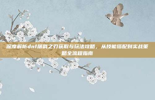 深度解析dnf屠戮之刃获取与玩法攻略,从技能搭配到实战策略全流程指南