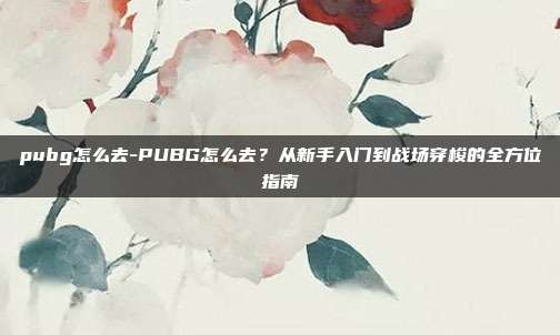 pubg怎么去-PUBG怎么去？从新手入门到战场穿梭的全方位指南
