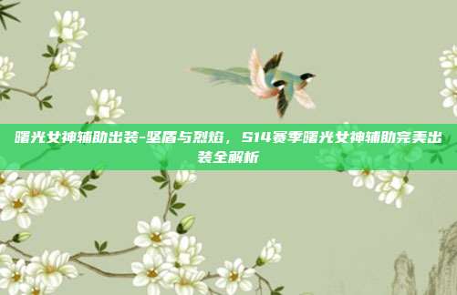 曙光女神辅助出装-坚盾与烈焰，S14赛季曙光女神辅助完美出装全解析