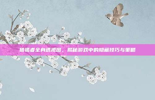 猎狐者全身透视图，揭秘游戏中的隐藏技巧与策略