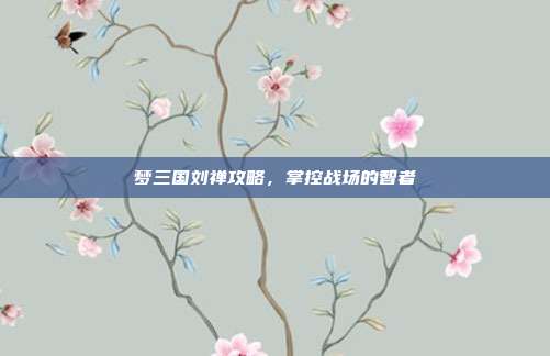 梦三国刘禅攻略，掌控战场的智者