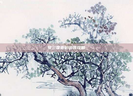 梦三国曹彰出装攻略