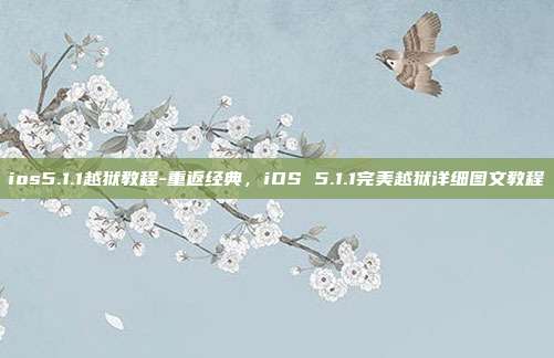 ios5.1.1越狱教程-重返经典，iOS 5.1.1完美越狱详细图文教程