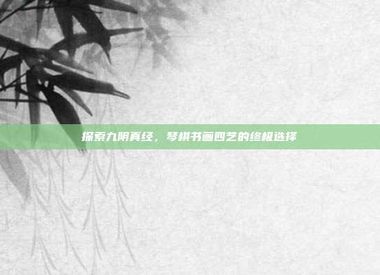 探索九阴真经,琴棋书画四艺的终极选择