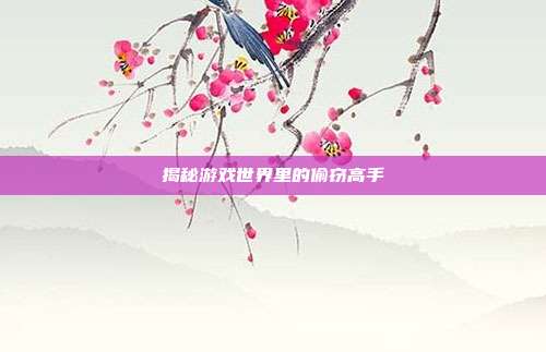 揭秘游戏世界里的偷窃高手