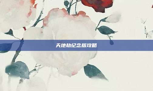 天地劫纪念版攻略