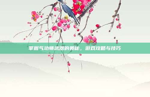 掌握气功师武器的奥秘,游戏攻略与技巧